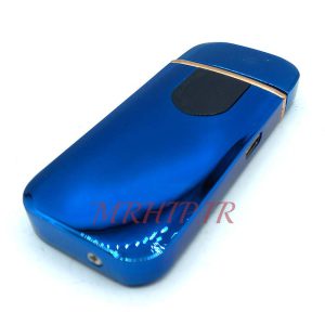 فندک الکتریکی شارژی مدل المنتی آبی کد 140095