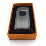 فندک الکتریکی شارژی مدل المنتی نقره ای کد 140096