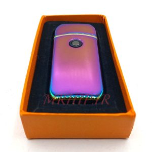 فندک الکتریکی شارژی مدل المنتی هفت رنگ کد 140098