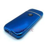 فندک الکتریکی شارژی مدل المنتی آبی کد140100