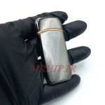 فندک الکتریکی شارژی مدل المنتی نقره ای کد140097