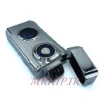 فندک الکتریکی شارژی مدل پلاسما طرح باند نقره ای کد 140065