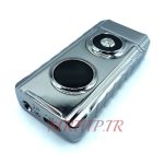 فندک الکتریکی شارژی مدل پلاسما طرح باند نقره ای کد 140065