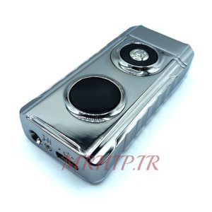 فندک الکتریکی شارژی مدل پلاسما طرح باند نقره ای کد 140065