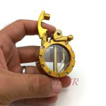 فندک بنزینی طلایی مدل قفل کد130029