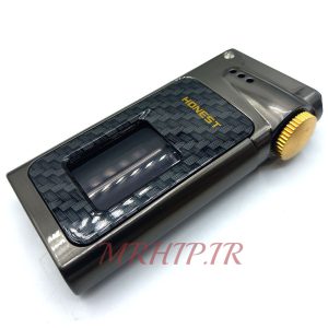 فندک بنزینی مسی قهوه ای کد 130033