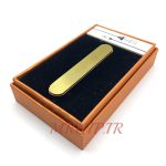 فندک الکتریکی شارژی مدل المنتی طرح سوهان طلایی کد140039