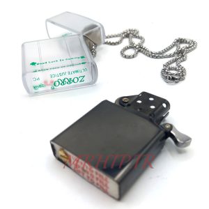 فندک بنزینی زورو رنگ طوسی کد130034