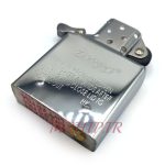 فندک بنزینی زورو رنگ نقره ای براق کد130036