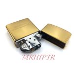 فندک بنزینی زورورنگ طلایی براق کد 130038