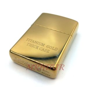 فندک بنزینی زورورنگ طلایی براق کد 130038