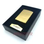 فندک بنزینی زورورنگ طلایی براق کد 130038