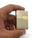 فندک بنزینی زورو رنگ مسی طلایی کد130040