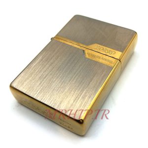 فندک بنزینی زورو رنگ مسی طلایی کد130040