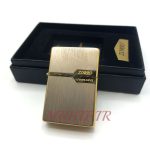 فندک بنزینی زورو رنگ مسی طلایی کد130040