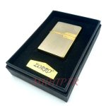 فندک بنزینی زورو رنگ مسی طلایی کد130040