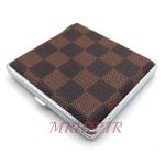 جاسیگاری چرم شطرنجی کد 210041