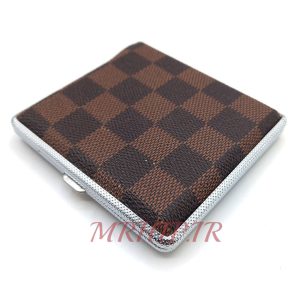 جاسیگاری چرم شطرنجی کد 210041