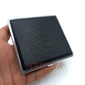 جاسیگاری چرم مشکی کد 210042