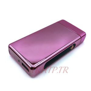 فندک الکتریکی شارژی مدل پلاسما صورتی کد140079