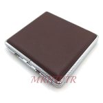 جاسیگاری چرم قهوه ای کد 210044