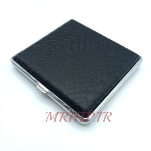 جاسیگاری چرم مدل پوست مار کد 210043