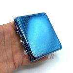 جاسیگاری استیل رنگ آبی طرح بافت کد 210047