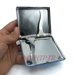 جاسیگاری استیل رنگ آبی طرح بافت کد 210047