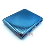 جاسیگاری استیل رنگ آبی طرح بافت کد 210047