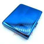 جاسیگاری استیل رنگ آبی طرحدار کد 210048