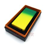 فندک الکتریکی شارژی مدل پلاسما دورنگ سبز کد 140085