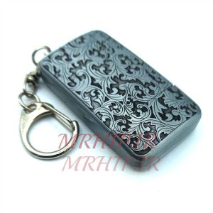 فندک گازی اتمی مدل لایتر نقره ای کد120161