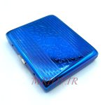 جاسیگاری استیل رنگ آبی طرحدار کد210050