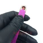 فندک الکتریکی شارژی مدل المنتی طرح سوهان صورتی کد140041