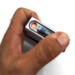 جاسیگاری فندک دار سیگار باریک بژ کد 210028