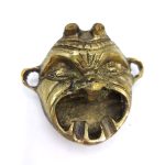 زیرسیگاری برنجی طرح دیو قطر8 کد 220029