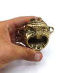 زیرسیگاری برنجی طرح دیو قطر8 کد 220029