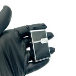 فندک بنزینی زورو رنگ مشکی نقره ای کد L130049