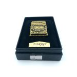 فندک بنزینی زورو مدل چشم مار رنگ طلایی کد L130050