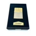 فندک بنزینی زورو رنگ طلایی نقره ای کد L130051