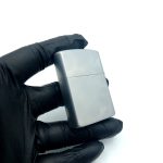 فندک بنزینی زورو مدل اسلیمی رنگ نقره ای کد L130053