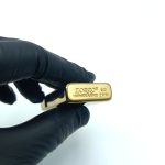 فندک بنزینی زورو مدل کوچک رنگ مشکی طلایی کد L130056