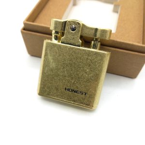 فندک بنزینی هنسی طلایی کدL130059