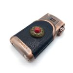 فندک بنزینی هانست مسی مشکی کد L130062