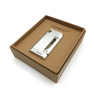 فندک بنزینی هنسی نقره ای کد L130066