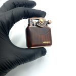 فندک بنزینی هانسی قهوه ای سوخته کد L130068