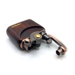 فندک بنزینی هانسی قهوه ای سوخته کد L130068