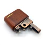 فندک بنزینی هانست طرح چوب مسی کد L130079