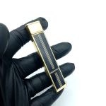 فندک گازی هنسی طرح مشکی طلایی کدL120343