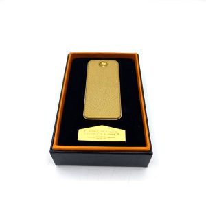 فندک الکتریکی شارژی مدل المنتی طلایی کد L140111